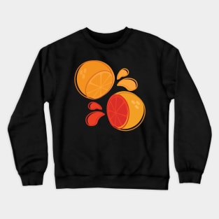 Orange & Grapefruit Crewneck Sweatshirt